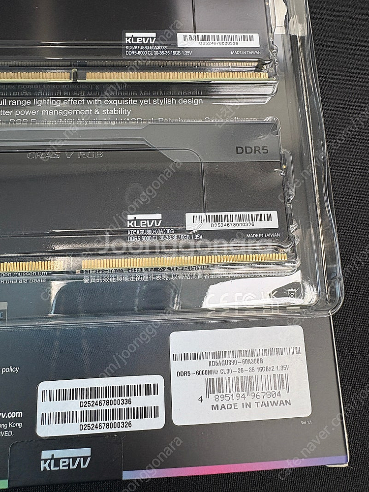 KLEVV DDR5-6000 cl30 CRAS V 32...--1