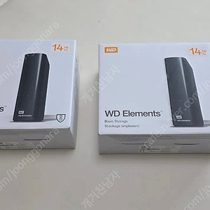 (미개봉) WD Elements 14TB 외장하드 새상품