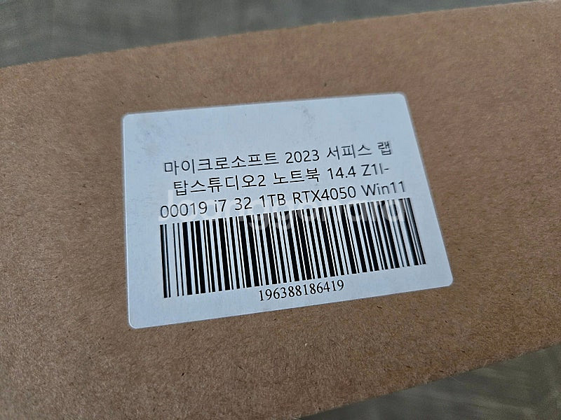 [미개봉] 마이크로소프트 서피스 랩탑 스튜디오2 팝니다...--0