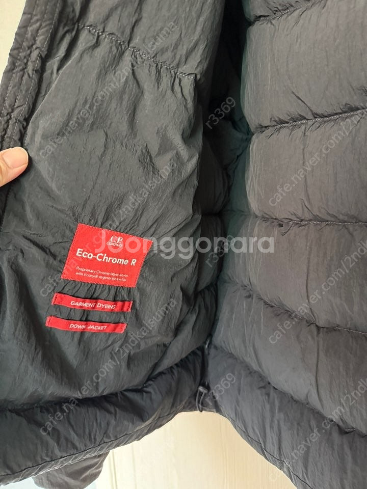 CP컴퍼니 / 에코크롬 후드 구스다운 패딩 / 48--2