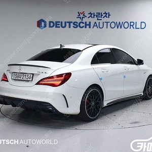 [벤츠]CLA클래스 CLA 45 AMG 4MATIC2018 년식 흰색 A급 매물