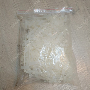 네임텍 케이블타이 한봉지