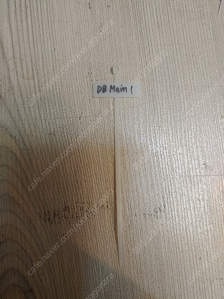 네임텍 케이블타이 한봉지 이미지