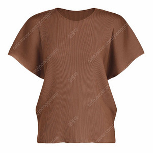 플리츠플리즈 미스트 브라운 라운드