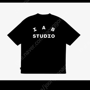 [L,Xl]아이앱 스튜디오 티셔츠 블랙 화이트 미개봉 새상품