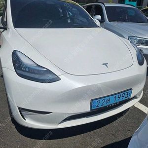 테슬라 모델 Y 중고차 모델Y 중고자동차 흰색 2021년식 34,411km 스탠다드 레인지 개인사업자 차량구매