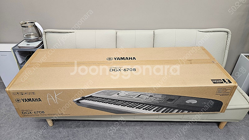 야마하P125 상위버전, 야마하 DGX-670[신품급]...--1