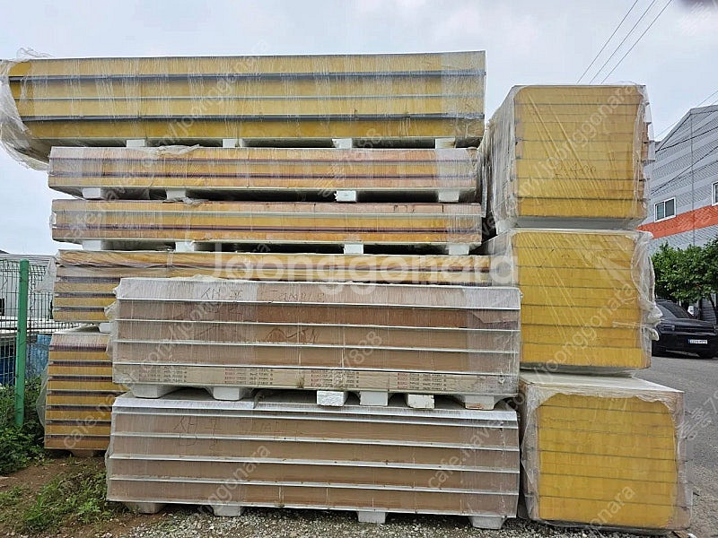 (판매)그라스울판넬 불연재 준불연 샌드위치판넬 조립식판넬 조립식창고 컨테이너 콘테이너 H빔--1