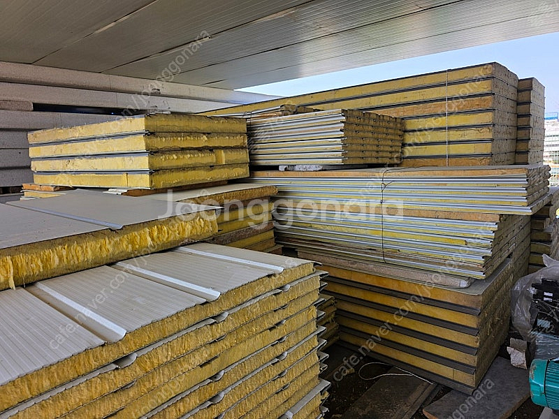 (판매)그라스울판넬 불연재 준불연 샌드위치판넬 조립식판넬 조립식창고 컨테이너 콘테이너 H빔--6