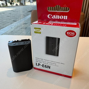 LP-E6N 1칸 판매합니다.
