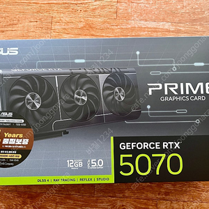 (미개봉) 아수스 rtx 5070 프라임 팝니다.
