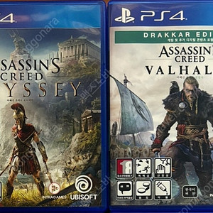 PS4 어쌔신크리드 오디세이, 발할라 판매합니다.