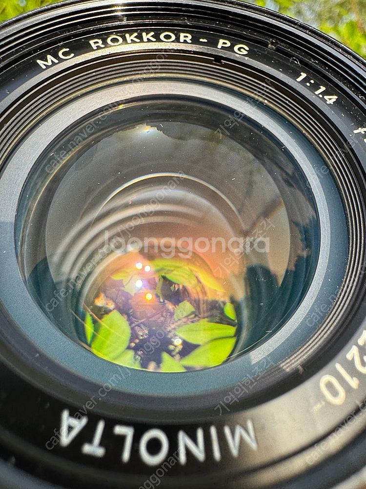 미놀타 MC 50mm 1.4 판매합니다.--8