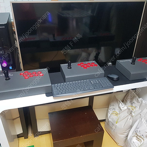 PS3 PC용 다훈 조이스틱 파워스틱2 플러스 2개 일괄 직거래로 판매합니다.