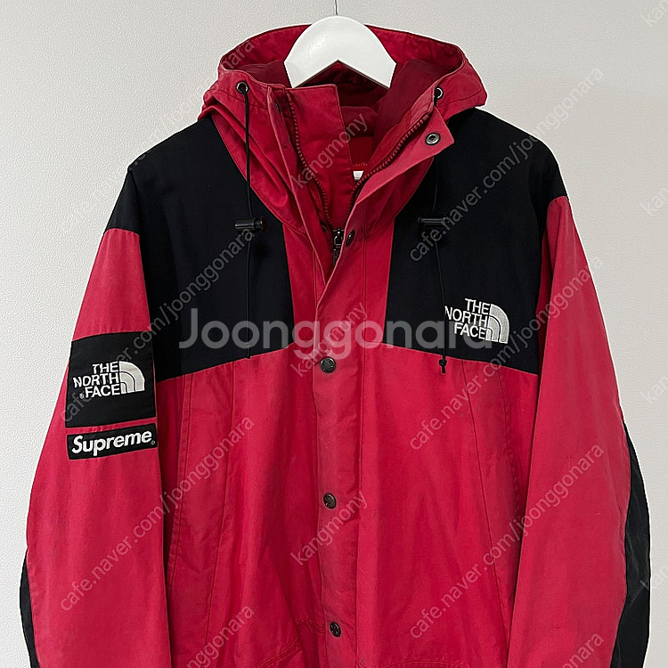 [XL] 슈프림 노스페이스 10FW 왁스 코튼 자켓 레...--2
