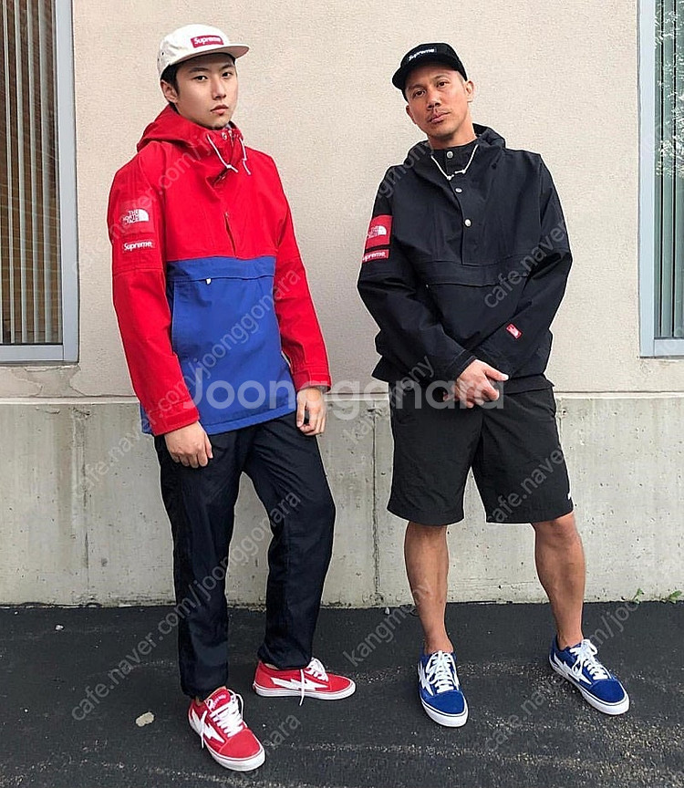 [L] 슈프림 노스페이스 10SS 익스페디션 풀오버 블...--9