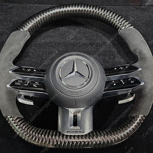 벤츠 신형 AMG 잠자리 핸들 리얼 카본 디컷 핸들