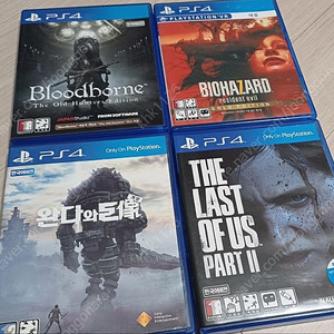 PS4 블러드본 디 올드 헌터스, 바이오하자드7골드에디션, 라오어 파트2