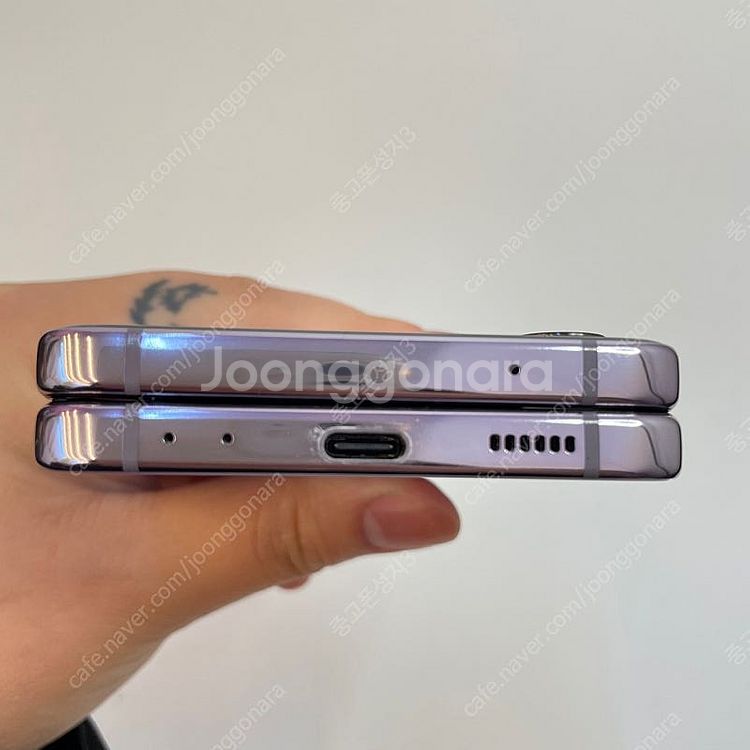 03017(울산중고폰) 갤럭시Z플립4 퍼플 512GB ...--3