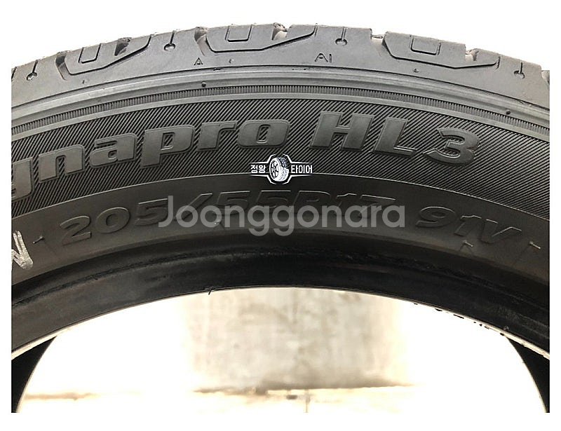 중고타이어 한국타이어 다이나프로 HL3 205/55R1...--4