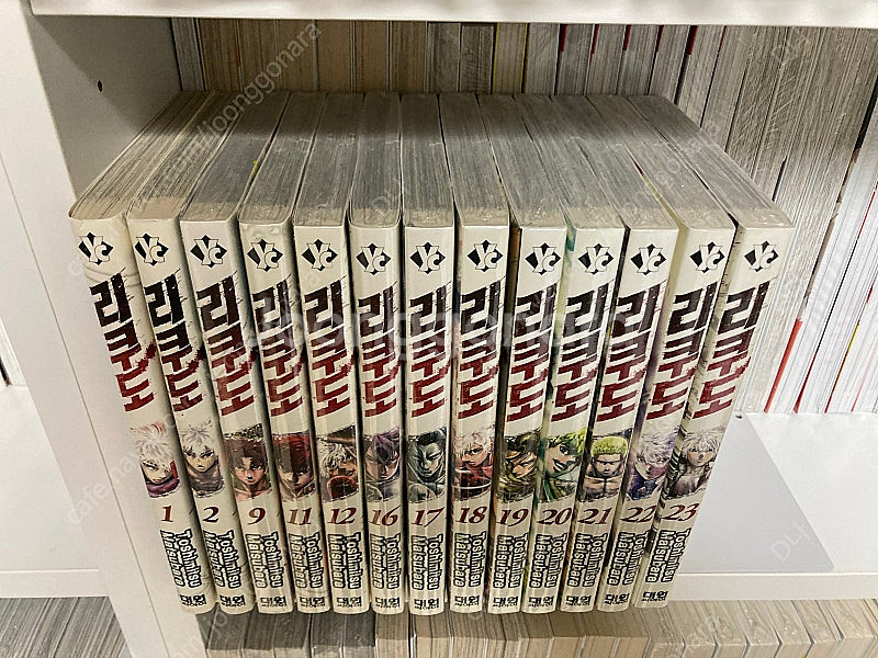 리쿠도 1, 2, 9, 11, 12, 16 - 23권 ...--1