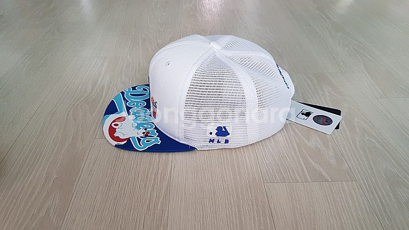 MLB키즈.LA다저스 메쉬 여름 모자.스냅백.53~55...--1