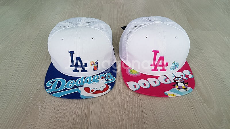 MLB키즈.LA다저스 메쉬 여름 모자.스냅백.53~55...--9