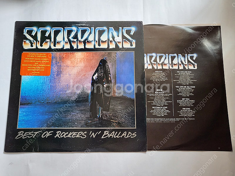 ​스콜피언스 Scorpions 원판 (LP)--2