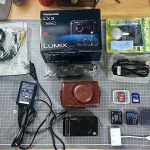 (풀박스) 파나소닉 루믹스Lx3 + 추가 구성품 판매합니다.