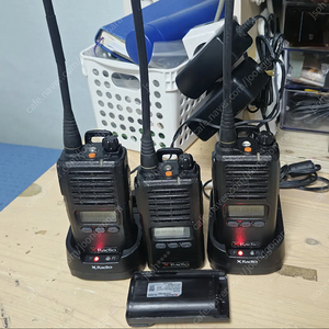 국산 연화엠텍 업무용 무전기 xl-400 3대 일괄 중고판매