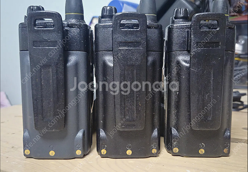 국산 연화엠텍 업무용 무전기 xl-400 3대 일괄 중...--3