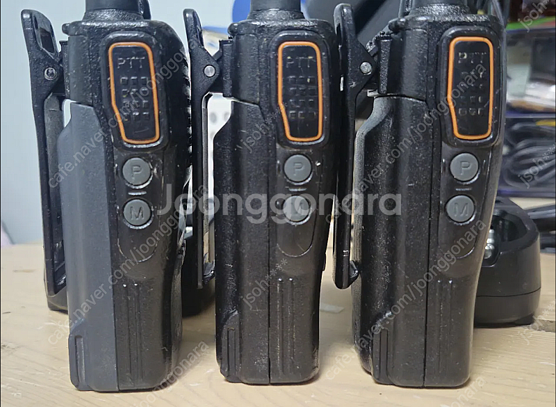 국산 연화엠텍 업무용 무전기 xl-400 3대 일괄 중...--4