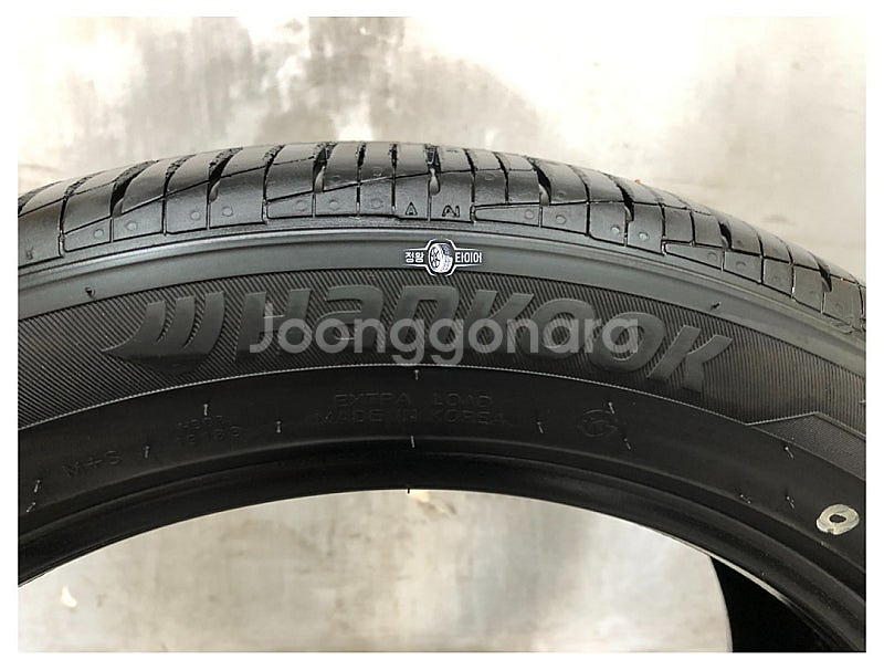 중고타이어 한국타이어 키너지EX 245/45R18 그랜...--2