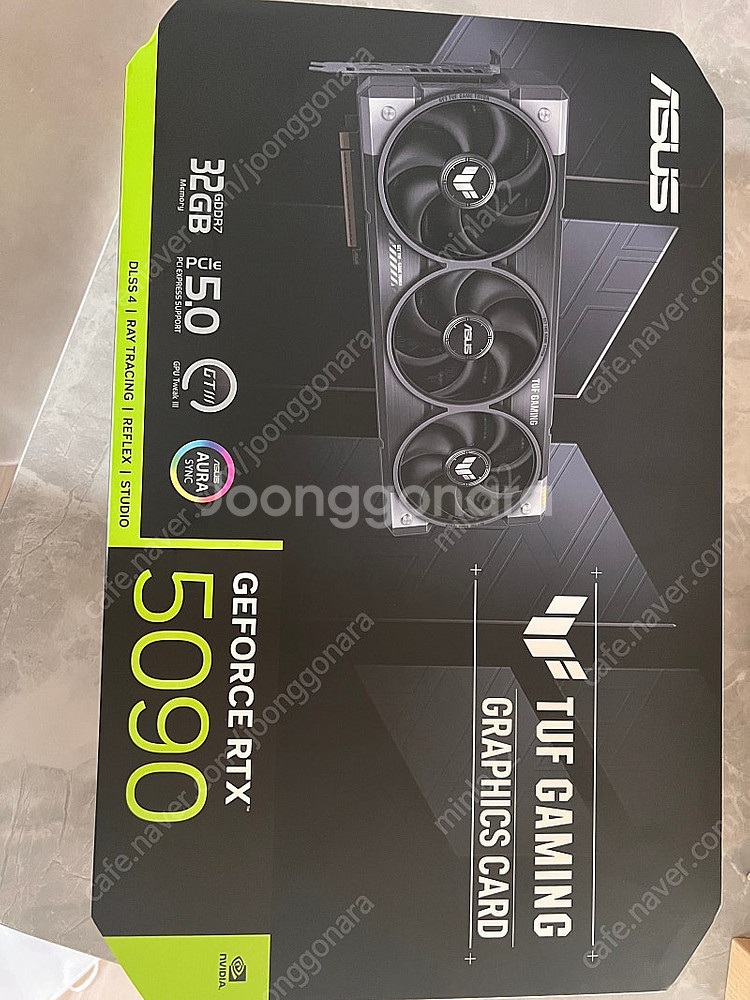 Asus 5090 tuf 32gb 그래픽카드 팝니다--0