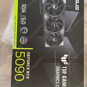 Asus 5090 tuf 32gb 그래픽카드 팝니다