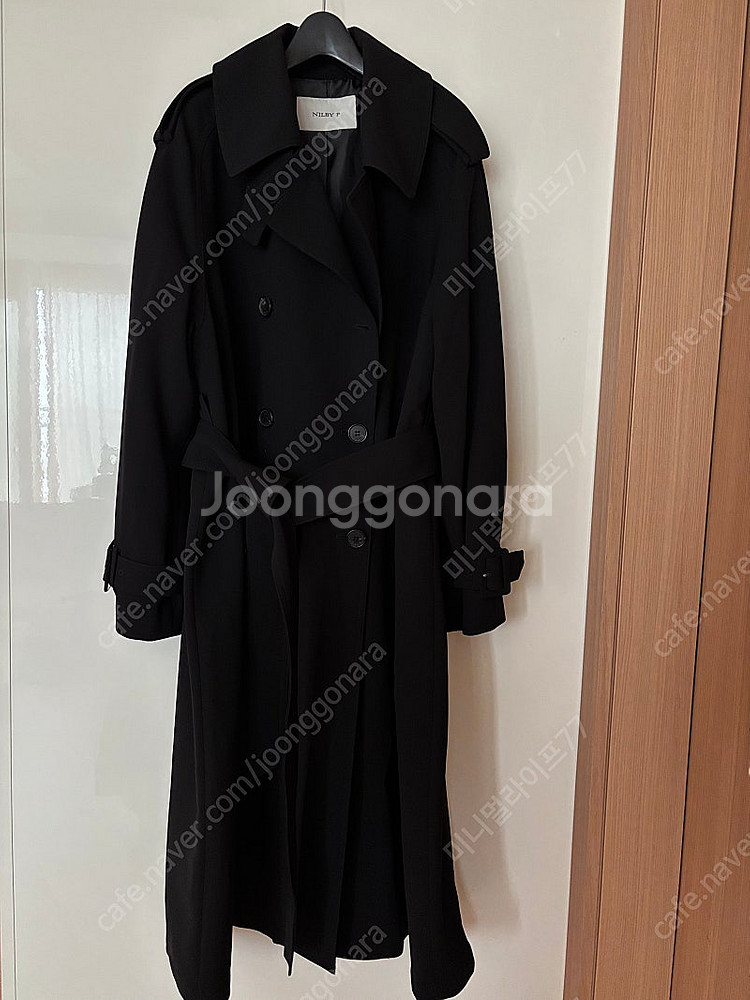 닐바이피 23년 더블 트렌치코트 자켓 점퍼 결혼식 하객...--8