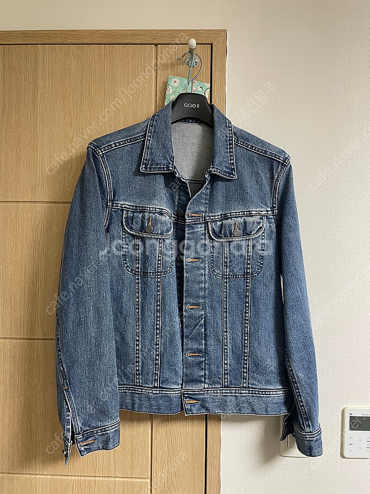 아페쎄 apc 중청 데님자켓 청자켓 s사이즈 팝니다.--0