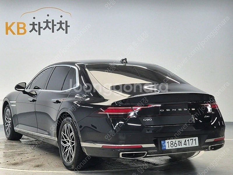 제네시스 G90 중고 제네시스 중고 가격 검정색 202...--3