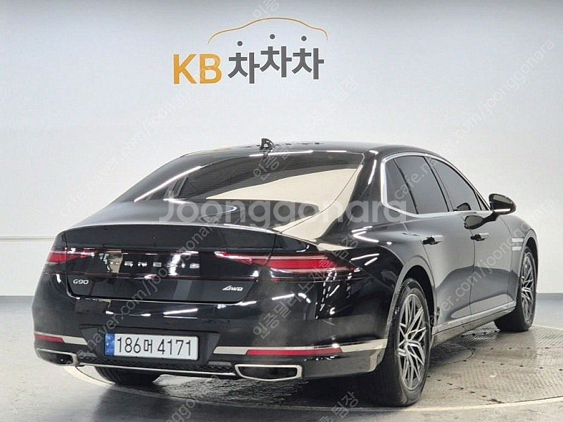 제네시스 G90 중고 제네시스 중고 가격 검정색 202...--4