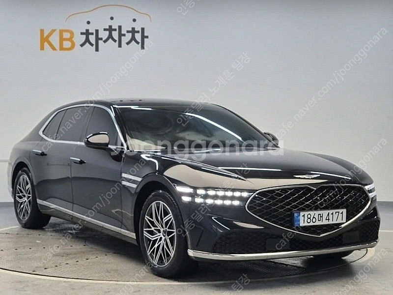 제네시스 G90 중고 제네시스 중고 가격 검정색 202...--5