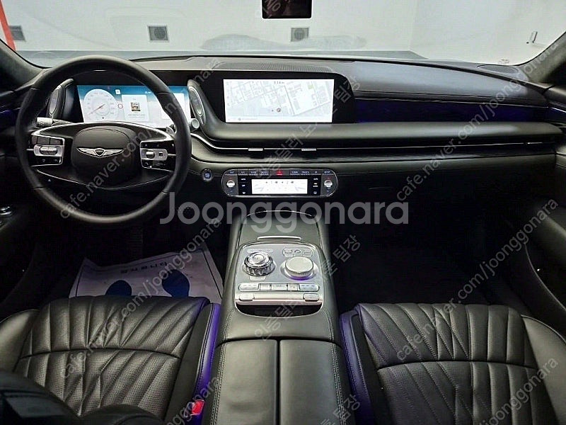 제네시스 G90 중고 제네시스 중고 가격 검정색 202...--8