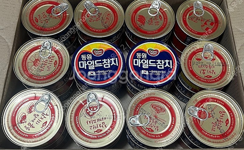 무료배송/ 동원 마일드 참치 200g 36캔 1박스--0