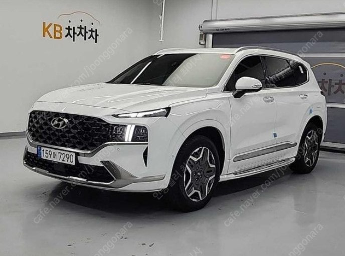 싼타페중고 외관 내관 깔끔한 뉴싼타페 하이브리드 사고이력 없는 상태 좋은 중고차 이미지