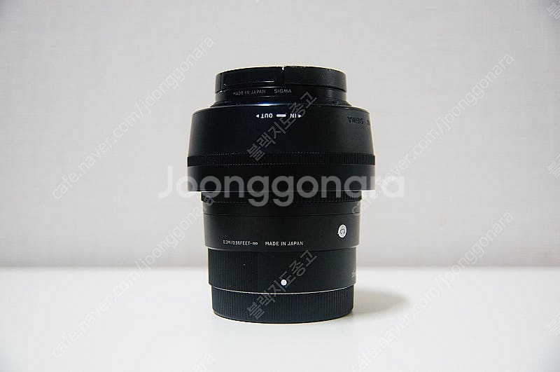 소니용 삼식이 시그마 30mm f1.4 단렌즈 팝니다.--1