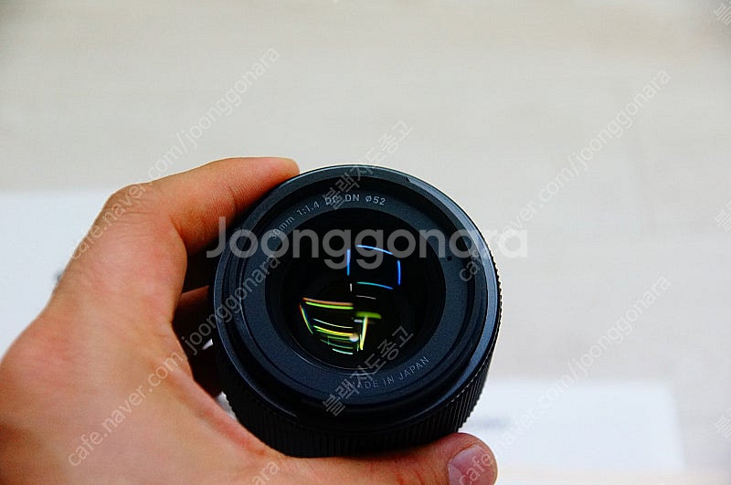 소니용 삼식이 시그마 30mm f1.4 단렌즈 팝니다.--3