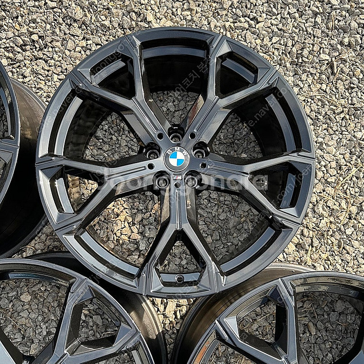 21인치 BMW x5.x6 741M 유광블랙 정품휠 1...--3