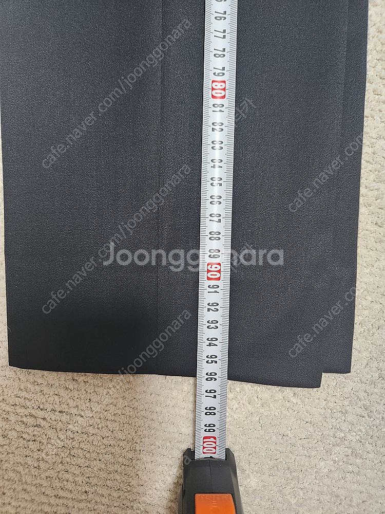인터메조 검정 정장세트 셋업 상의 95, 허리 78--6