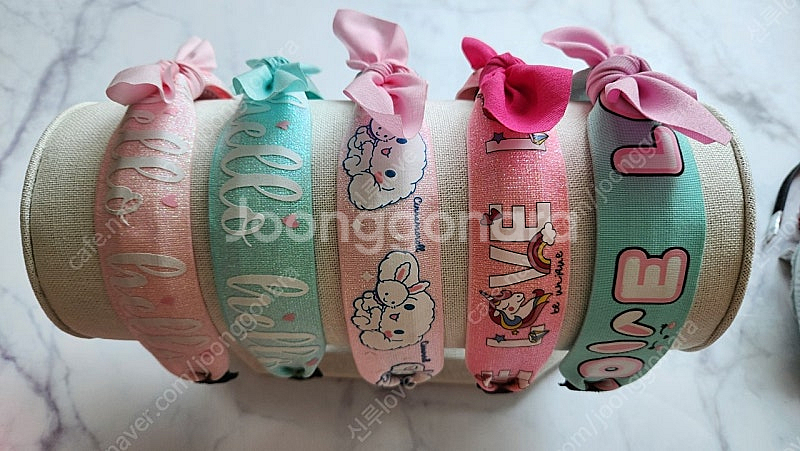 여아 헤어밴드 일괄 판매합니다.--1