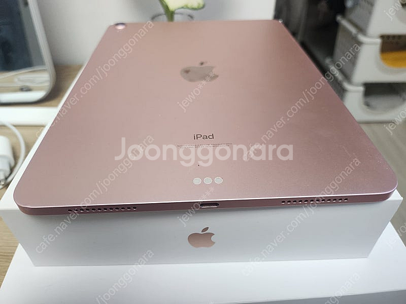 아이패드 에어 4세대 64기가 핑크 wifi 풀박스 팝...--2