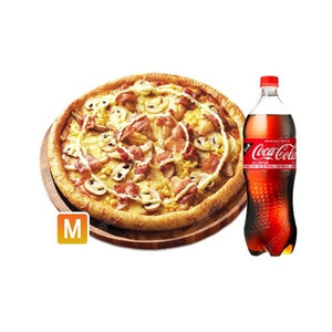 도미노피자 포테이토 M + 콜라1.25L